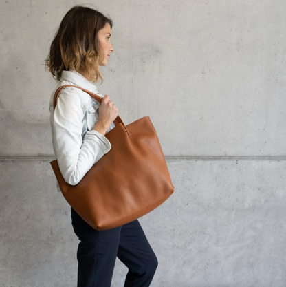 BEL - Handmade Leather Tote Bag