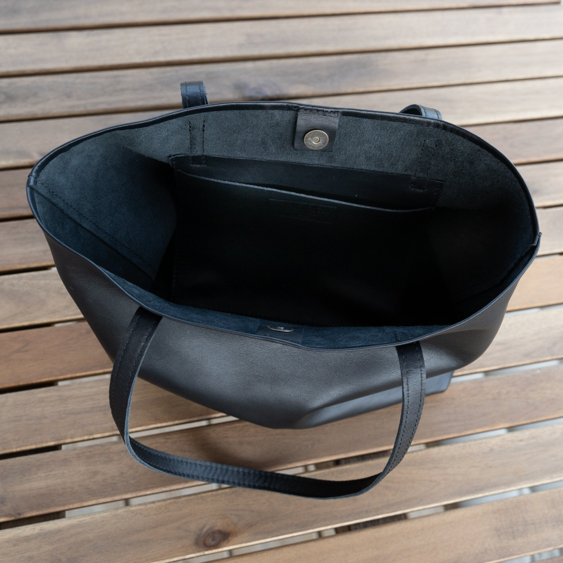 CLOUD OSLO - Leather Tote Bag
