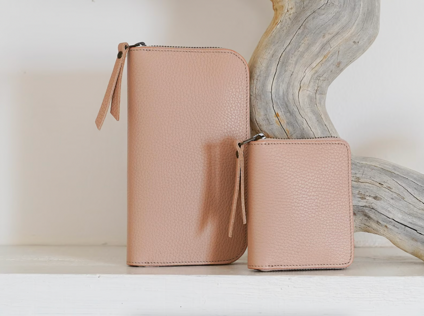 Leather Zip Wallet