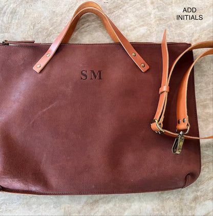 MILE - Leather Laptop Bag