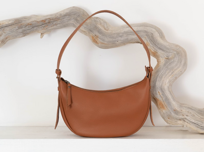 MOON - Shoulder Leather bag