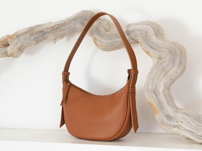 MOON - Shoulder Leather bag